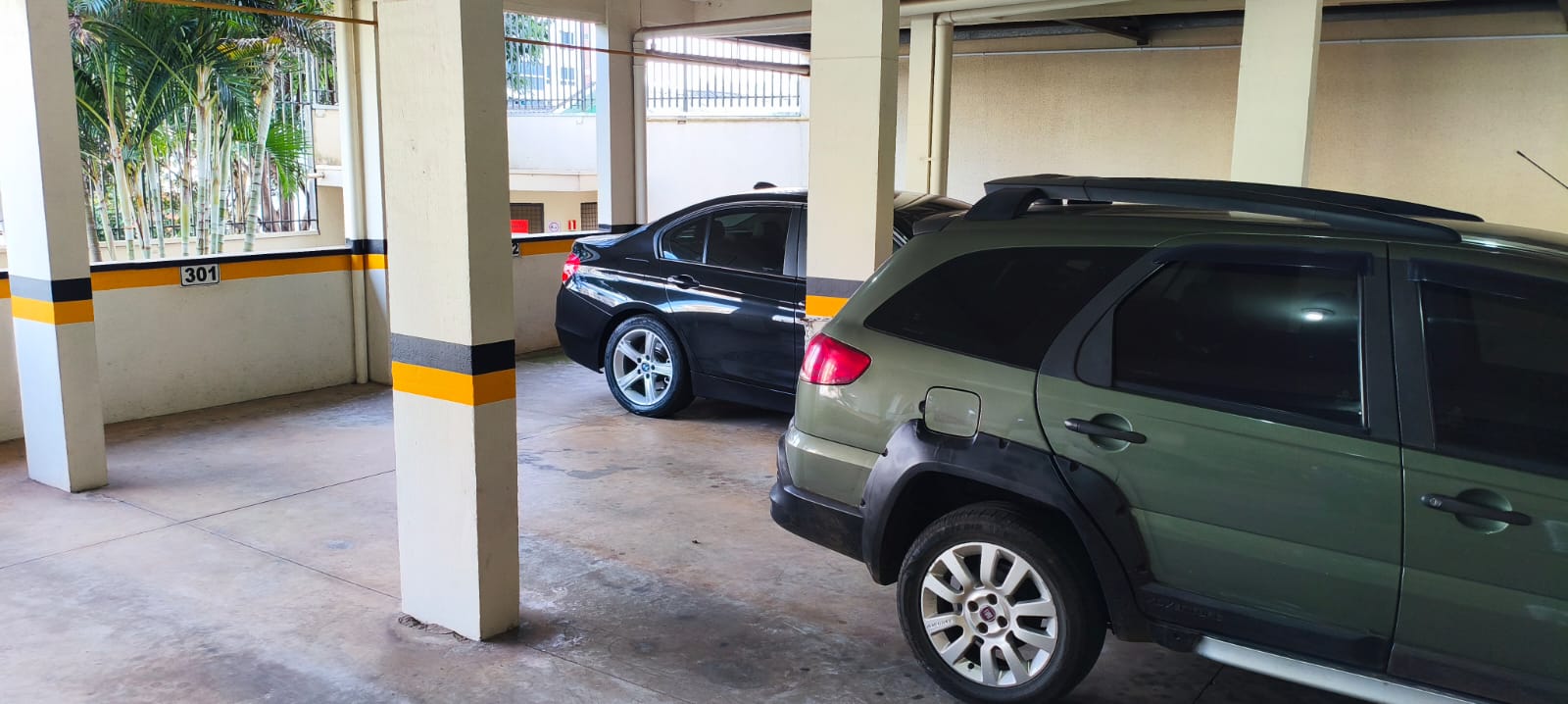 Vagas de garagem cobertas